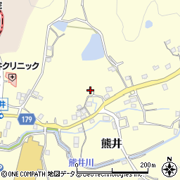 和歌山県有田郡有田川町熊井320-1周辺の地図