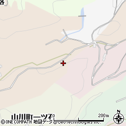 徳島県吉野川市山川町矢落58周辺の地図