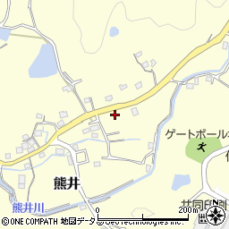 和歌山県有田郡有田川町熊井252-1周辺の地図