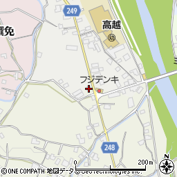徳島県吉野川市山川町井上14-3周辺の地図