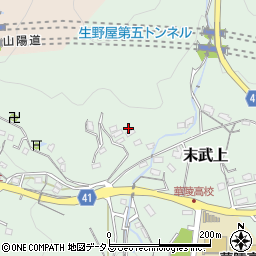 山口県下松市末武上浴周辺の地図