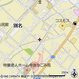 愛媛県今治市別名413周辺の地図