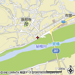 徳島県徳島市一宮町西丁692周辺の地図