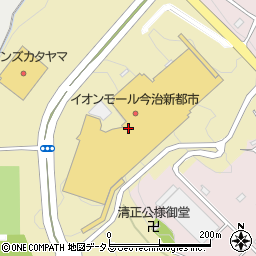 愛媛県今治市にぎわい広場周辺の地図