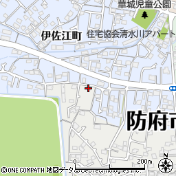 山口県防府市伊佐江120周辺の地図