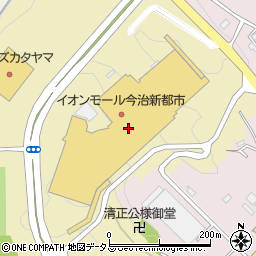 ａｕショップ　イオンモール今治新都市周辺の地図