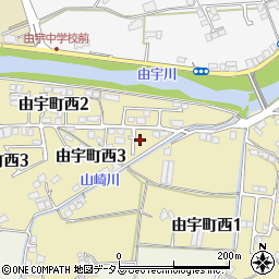 山口県岩国市由宇町西3丁目1-12周辺の地図