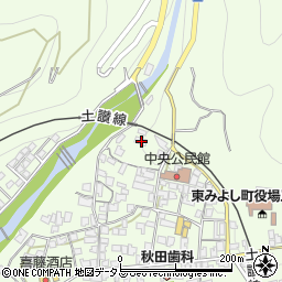 徳島県三好郡東みよし町昼間3710周辺の地図