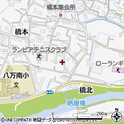 徳島県徳島市八万町橋本334周辺の地図