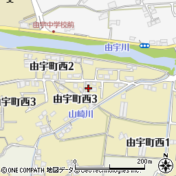 山口県岩国市由宇町西3丁目1-3周辺の地図