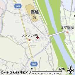 徳島県吉野川市山川町町73周辺の地図