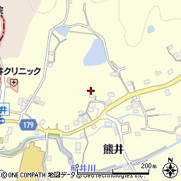 和歌山県有田郡有田川町熊井321周辺の地図