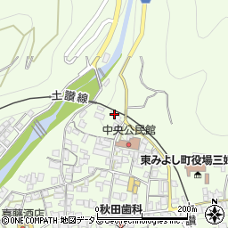 徳島県三好郡東みよし町昼間3701周辺の地図