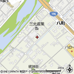 愛媛県今治市中寺1022周辺の地図