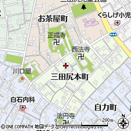 山口県防府市三田尻本町4周辺の地図