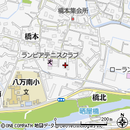 徳島県徳島市八万町橋本335周辺の地図
