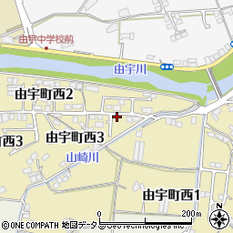 山口県岩国市由宇町西3丁目1-11周辺の地図