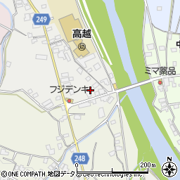 徳島県吉野川市山川町町78周辺の地図