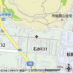 〒747-0806 山口県防府市石が口の地図