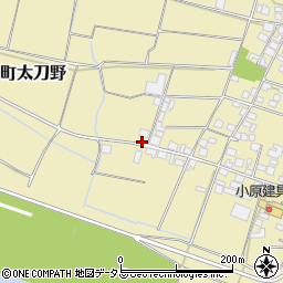 徳島県三好市三野町太刀野345周辺の地図
