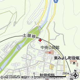 徳島県三好郡東みよし町昼間3706周辺の地図
