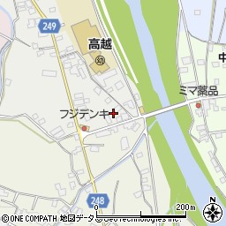 徳島県吉野川市山川町町80周辺の地図
