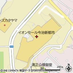 ダイソーイオンモール今治新都市店周辺の地図
