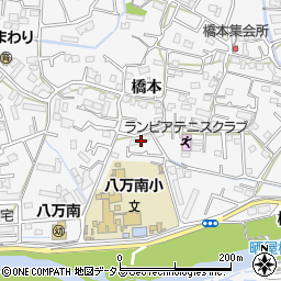徳島県徳島市八万町橋本131周辺の地図