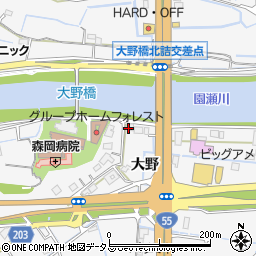 福山ひろし後援会事務所周辺の地図
