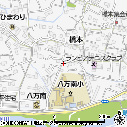 徳島県徳島市八万町橋本127周辺の地図