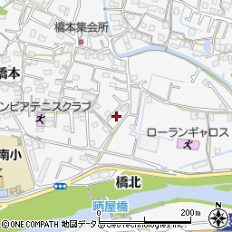 徳島県徳島市八万町橋本378周辺の地図