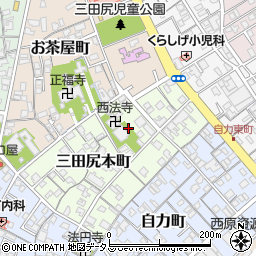 山口県防府市三田尻本町5周辺の地図