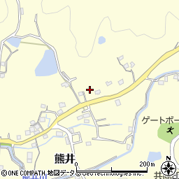 和歌山県有田郡有田川町熊井186周辺の地図