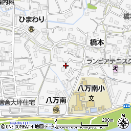 徳島県徳島市八万町橋本81周辺の地図