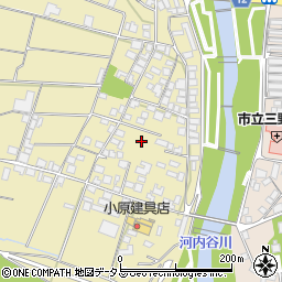 徳島県三好市三野町太刀野13周辺の地図