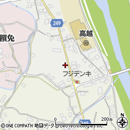 徳島県吉野川市山川町町20周辺の地図