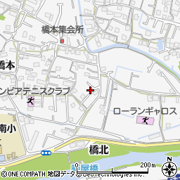徳島県徳島市八万町橋本周辺の地図