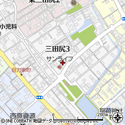 防府三田尻郵便局 ＡＴＭ周辺の地図