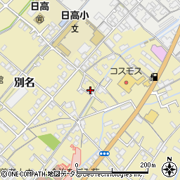 愛媛県今治市別名422周辺の地図