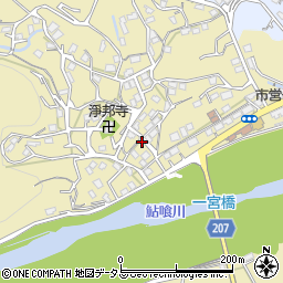 徳島県徳島市一宮町西丁687周辺の地図