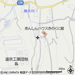 和歌山県有田郡有田川町奥426周辺の地図