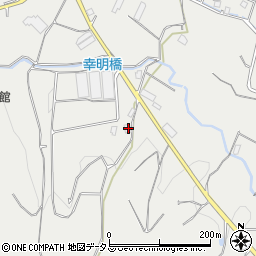 和歌山県有田郡有田川町奥592周辺の地図