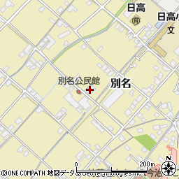 愛媛県今治市別名528周辺の地図