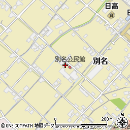 愛媛県今治市別名523周辺の地図