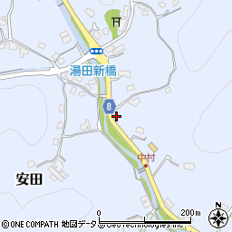 山口県周南市安田258-1周辺の地図