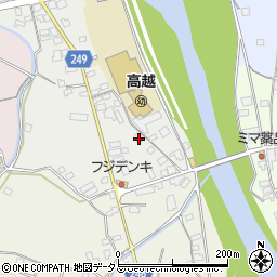 徳島県吉野川市山川町町72周辺の地図