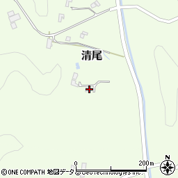 山口県周南市清尾450-2周辺の地図