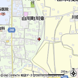 徳島県吉野川市山川町川東246周辺の地図