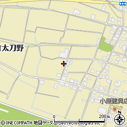 徳島県三好市三野町太刀野322周辺の地図