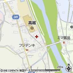 徳島県吉野川市山川町町86周辺の地図